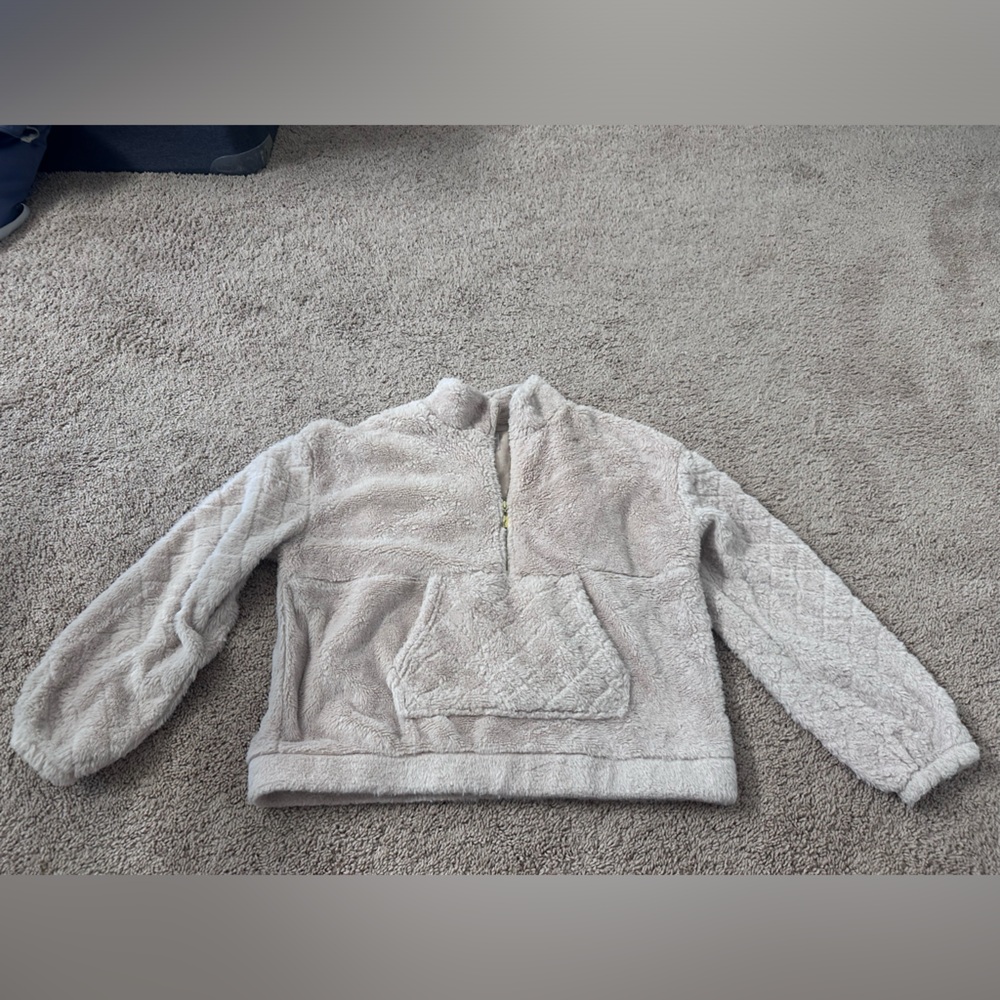 Half zip jacket for girls